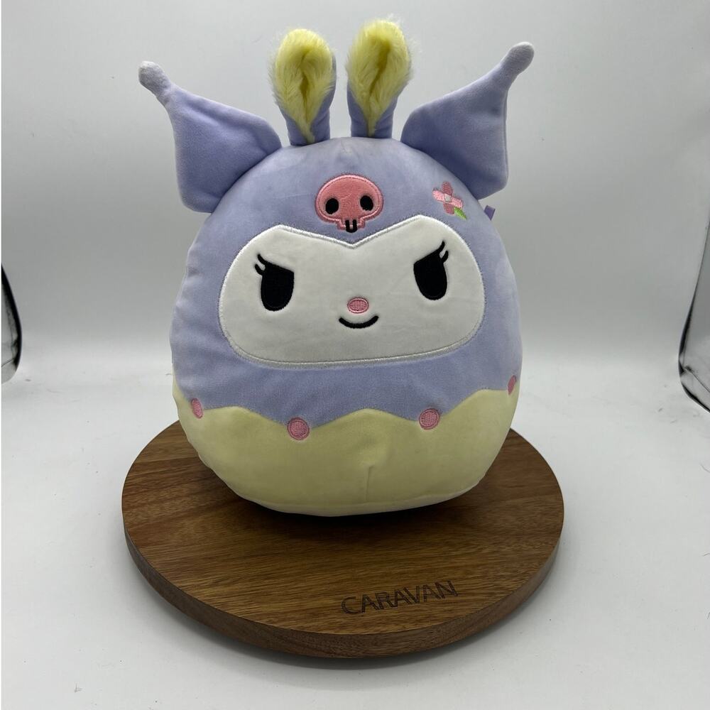 Squishmallows Sanrio Kuromi 8” Plush - Pastel Purple Yellow